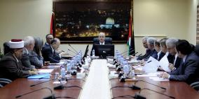 مجلس الوزراء يدين اغتيال الشاب عدوان ويقر عطلة الاعياد