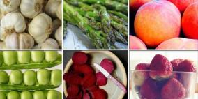 ستة أطعمة هي الأشهى في شهر يونيو