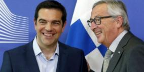 رئيس الوزراء اليوناني يبحث حل أزمة ديون بلاده في بروكسل