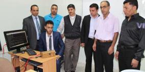 طلبة من "القدس المفتوحة" في الخليل ينجزون مشروعًا بعنوان "الصندوق الآمن"