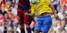 برشلونة ينجو بصعوبة من فخ لاس بالماس في الكامب نو