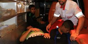 مراسلنا: اصابات بينها خطيرة في مواجهات عنيفة شرق البريج