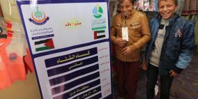 جمعية دار البر بدبي تقوم بتنفيذ مشروع "كساء الشتاء" في فلسطين