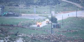 الاحتلال يحتجز عدد من المركبات شمال رام الله