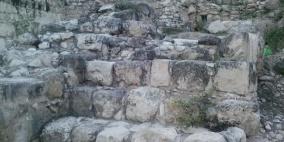 عراقة الاثار تنقل حكاية التاريخ جيلا بعد جيل-نفق بلعمه جنين