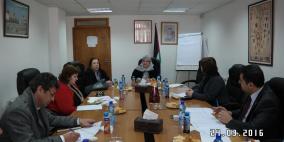 الآغا تبحث توحيد الجهود بالدورة الستين في لجنة وضع المرأة في الأمم المتحدة