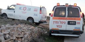 اصابة ثلاثة من جنود الاحتلال بجروح في حادث سير