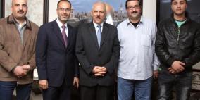 د. عيسى يستقبل وفد دار الإفتاء مندداً بالاجراءات التهويدية في القدس