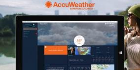 "AccuWeather" يعرض محتوى فيديو جديد على أجهزة ويندوز 10
