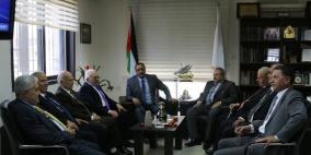 النائب العام يجتمع برئيس وأعضاء المحكمة الدستورية