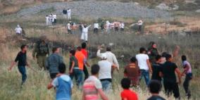 أهالي عصيرة القبلية يصدون هجوما للمستوطنين