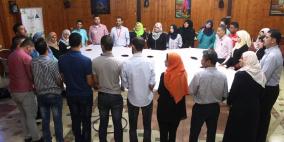 انجاز فلسطين تٌختتم ورشة تدريبية لمجموعة جديدة من المتطوعين بغزة