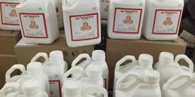 الضابطة الجمركية في جنين تضبط مبيدات زراعية ممنوعة من التداول