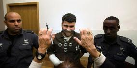 الاحتلال يحكم على ابو حاشية بالمؤبد و"ربع مليون شيكل"