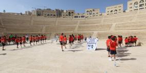 شناعة يتخطى ماراثون شيكاغو، وطلابه يصعدون 3000 درجه للتضامن معه في مدينة روابي