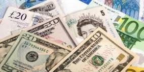 أسعار صرف العملات مقابل الشيقل