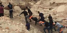 وفاة مواطن وزوجته بحادث على طريق الكسارات