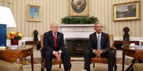 بعد مصادقة اوباما.. ترامب يدرس اعادة النظر بالدعم المالي للسلطة