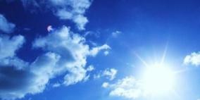 الطقس: الحرارة أعلى من معدلها السنوي