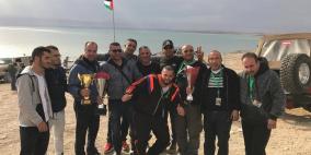 فلسطين تفوز ببطولة مهارات الدفع الرباعي للجيبات