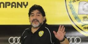 أنباء عن إقالة مارادونا من تدريب الوصل الإماراتي