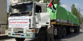 قافلة مساعدات موريتانية في طريقها إلى غزة