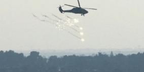 غارة اسرائيلية وقصف مدفعي شرق رفح