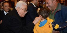 الرئيس يتفقد أحوال المواطنين في مدينة رام الله