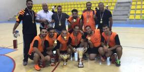 فوز فريق شركة كهرباء القدس في كأس البطولة والهداف