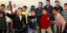 أطفال الزعتري يؤدون مسرحية" لشكسبير" من ابتكارهم