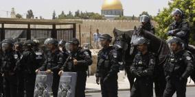 اجراءات عسكرية مشددة في القدس