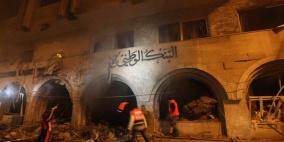 العدوان يصل البنوك في غزة .. البنك الوطني