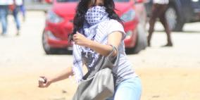 الاحتلال يقمع مسيرة تضامنية مع غزة قرب "عوفر"