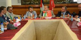 غرفة تجارة جنين تبحث سبل التعاون المشترك مع بلدية بندك التركية