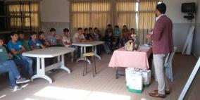 إنجاز فلسطين تنفذ ورشة (مشروع العمر) في قرية بورين-نابلس