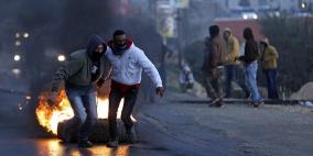 6 إصابات عقب تشييع الشهيدة مهدية حماد في سلواد