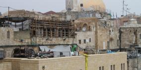 الاحتلال يواصل العمل ببناء "بيت شطراوس" غرب الأقصى
