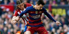 مدافع أتلتيكو مدريد يتهم ميسي مجددا