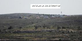 الاحتلال يخطر بمصادرة مئات الدونمات من أراضي جالود