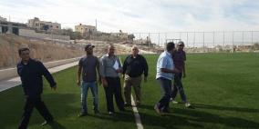 الاشغال العامة تنجز تطوير ملعب يطا