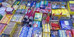 جنين: ضبط 117 عبوة مفرقعات داخل منزل