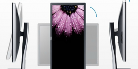 Dell تطلق أول شاشة قابلة للاستدارة بتقنية "AH-IPS"