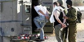 الاحتلال يعتقل شابين من قريوت
