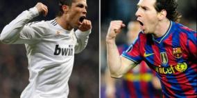رونالدو يسعى لمواصلة هز شباك برشلونة وميسي لتحطيم الارقام القياسية