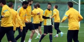 برشلونة .. حتى في يوم "الإجازة" يتدربون