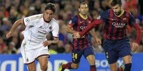 بالفيديو .. السفاح بيكيه بلمسة ساحرة يهز شباك زميله فالديز!