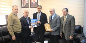 غرفة تجارة وصناعة محافظة رام الله والبيرة تستقبل وفدا من مالمو-السويد