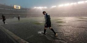 استكمال مباراة أوقفتها الأمطار من 84 عاما!