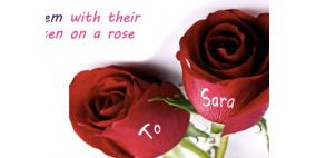 إطلاق أول خدمة للطباعة على الورود في الإمارات