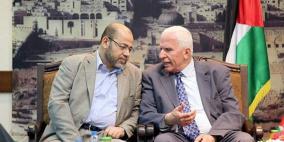 الأحمد وأبو مرزوق يتفقان على توحيد الجهود لإنهاء الاحتلال
